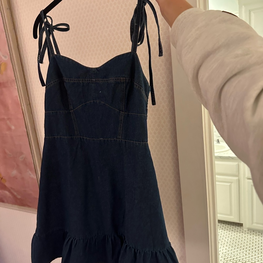 Day and Moon Denim Dress